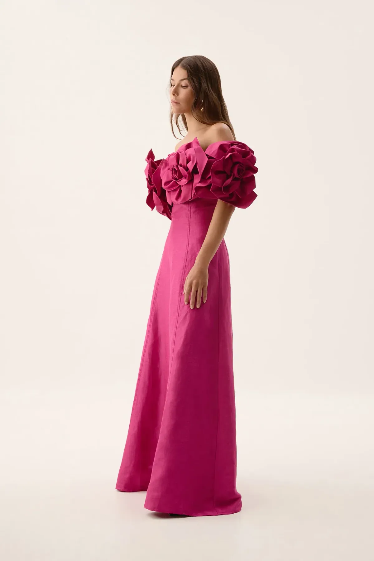 Aje Etta Gown Magenta Size AU 8 - Image 2