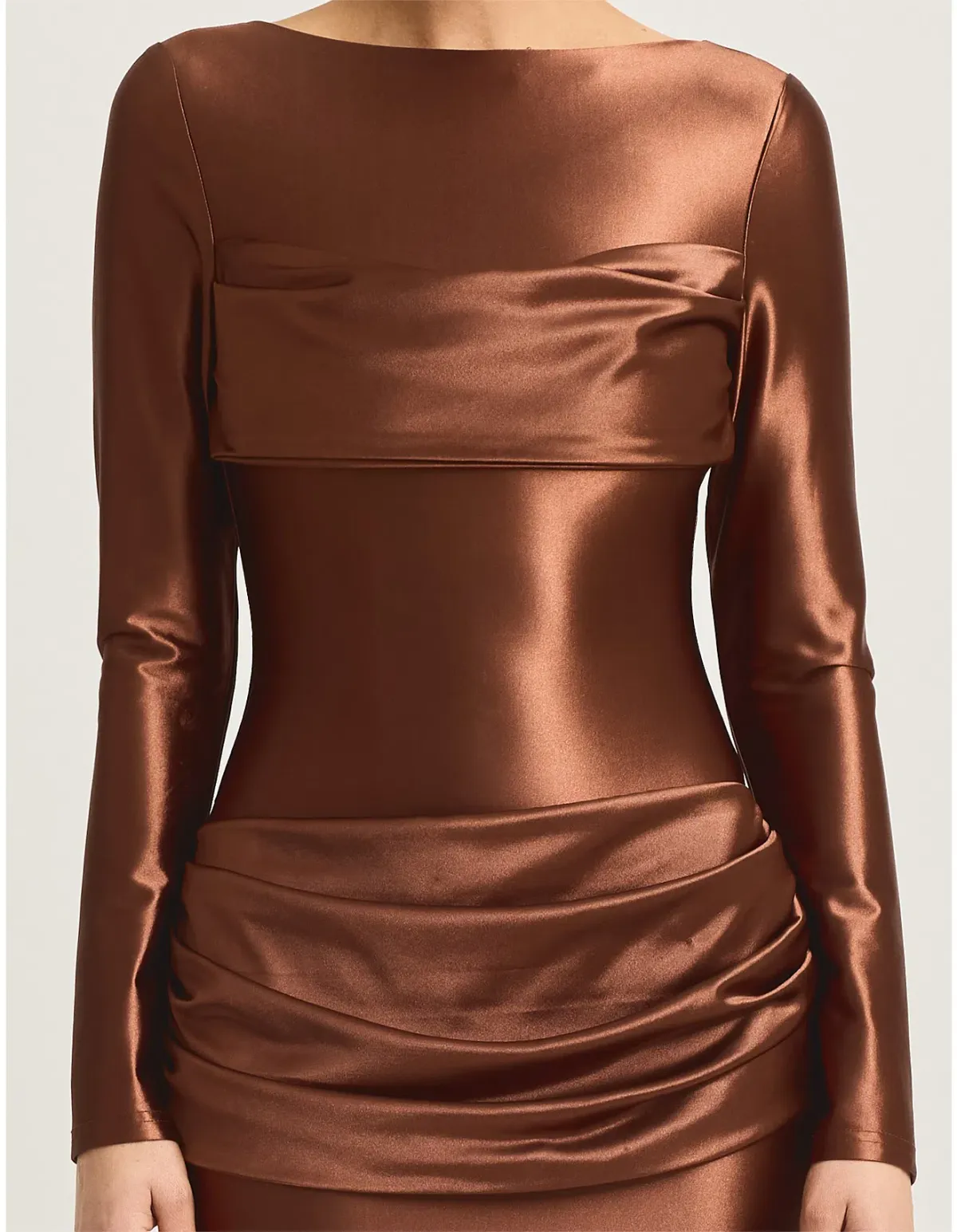 TOJHA Hadleigh Maxi Dress in Sierra Brown Size 10/M - Image 4