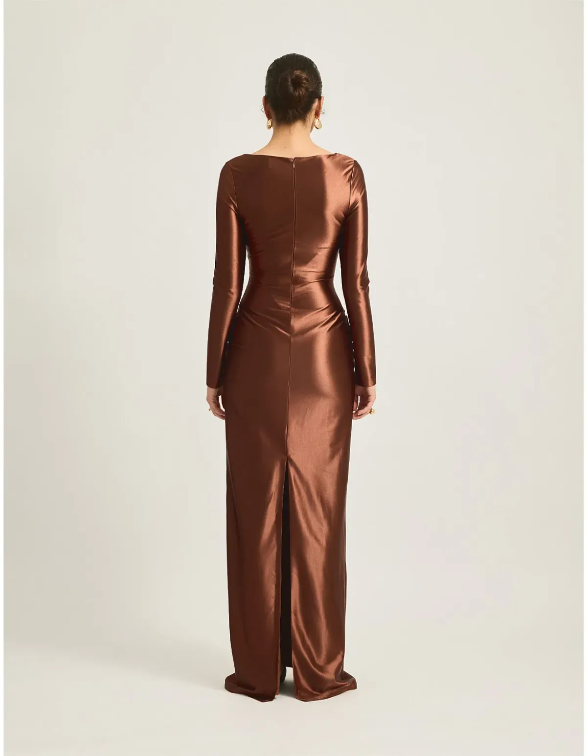 TOJHA Hadleigh Maxi Dress in Sierra Brown Size 10/M - Image 3