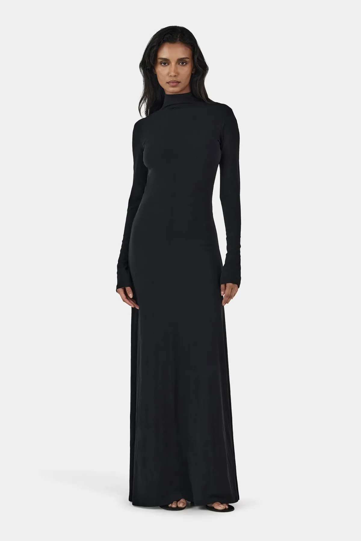 Hansen and Gretel Daphne Maxi Dress Black Size 10 - Image 3