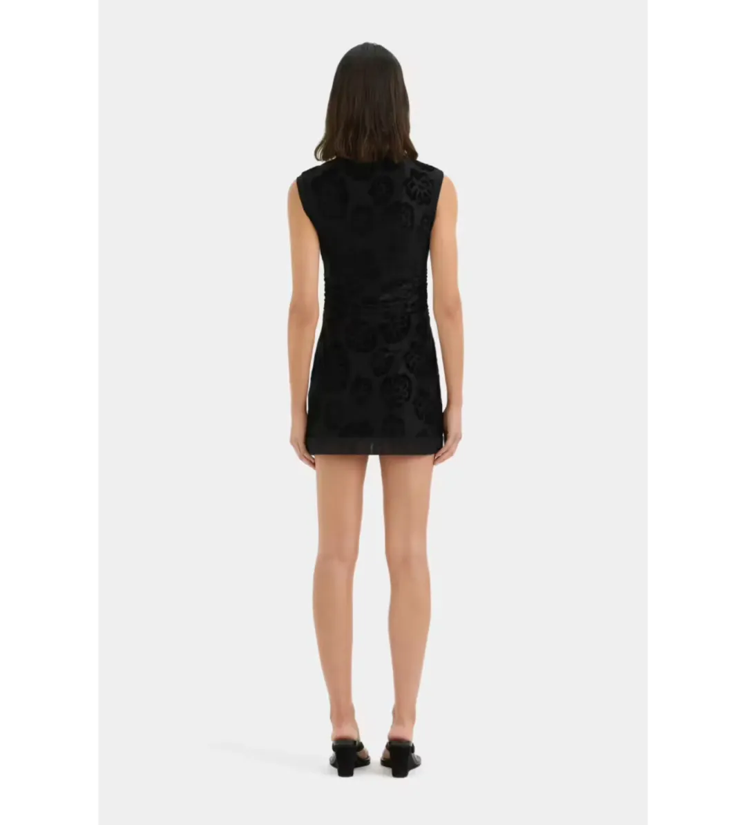 SIR Vittoria Mini Dress Black Size AU 10  for rent on The Volte - main image