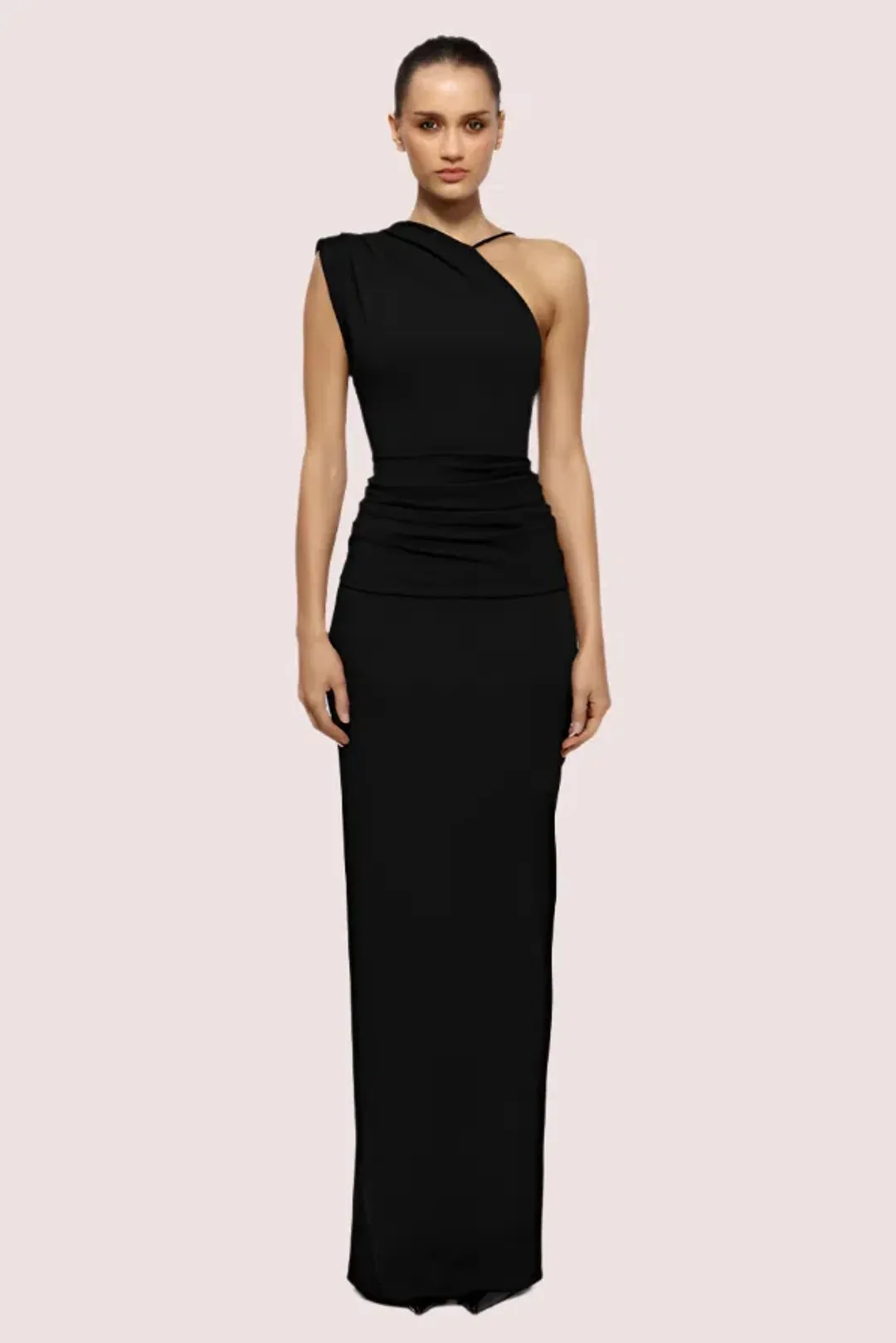 Effie Kats Greer Gown Black Size 8 for rent on The Volte - main image
