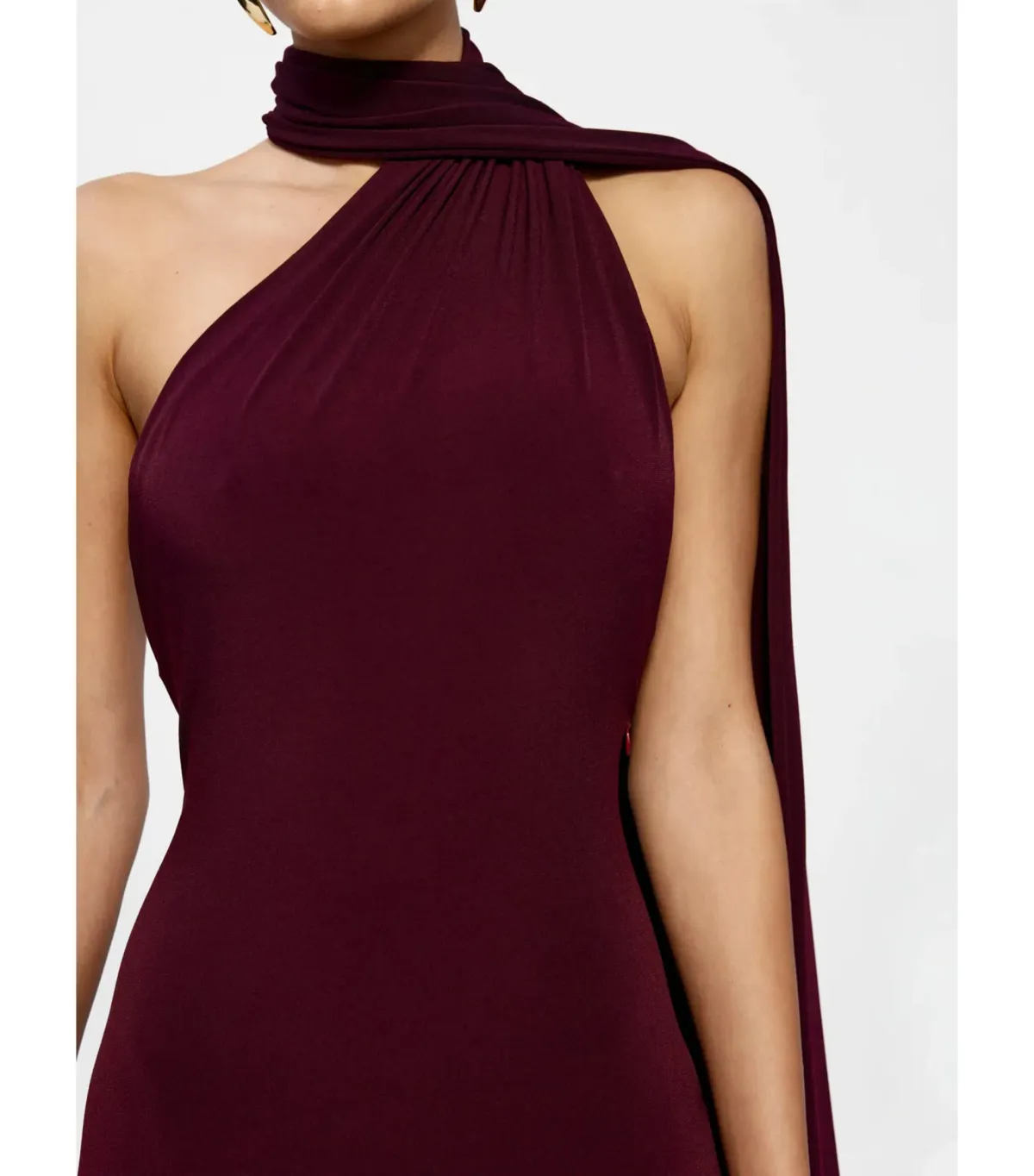 Effie Kats Haven Maxi Dress in Black Cherry Size M / AU 10 - Image 2