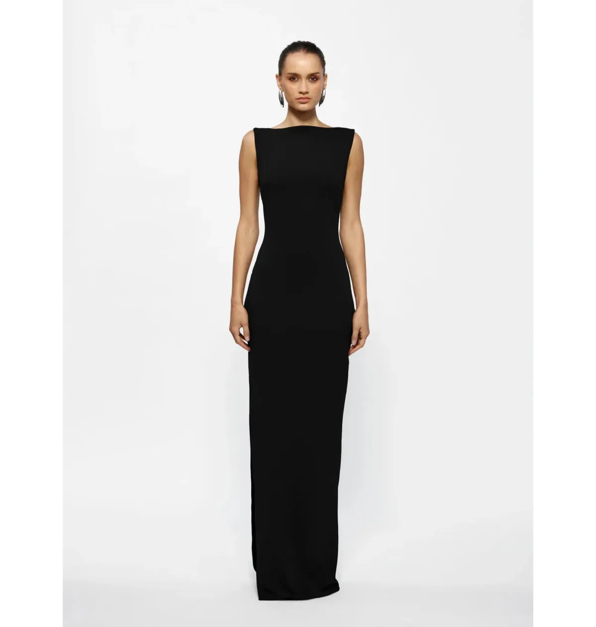 Effie Kats Aisha Maxi Gown Black Size S / AU 8 - Image 1
