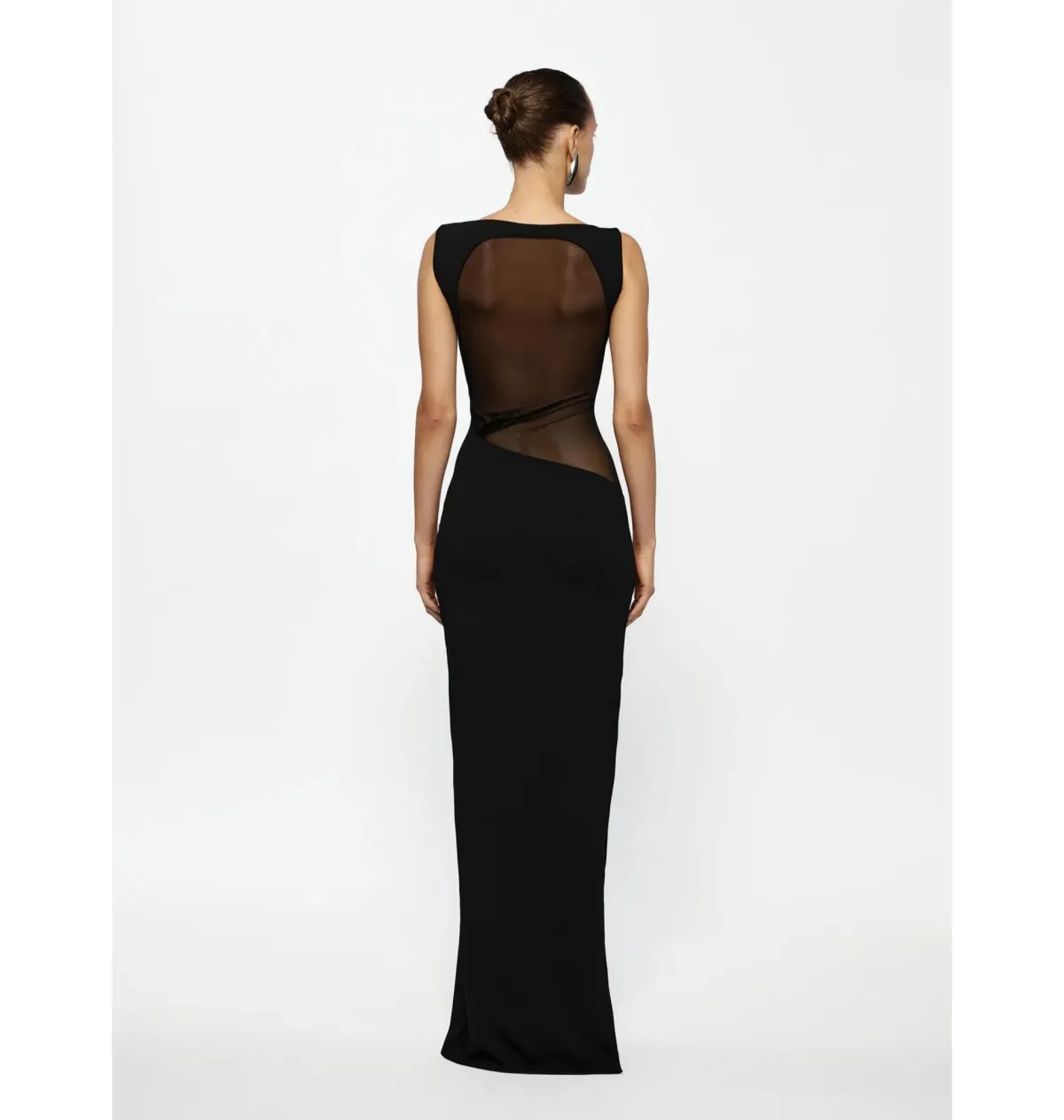 Effie Kats Aisha Maxi Gown Black Size S / AU 8 - Image 3