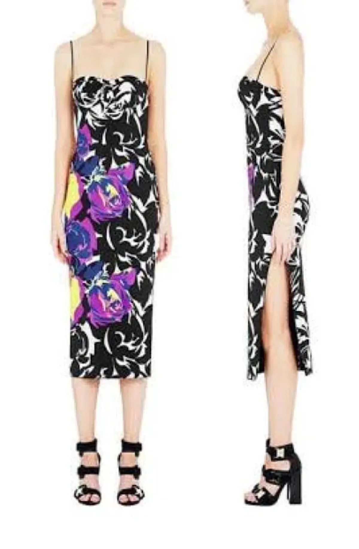 Manning Cartell Exotic Ephemera Dress Midi Dress Multi Size 6 - Image 1