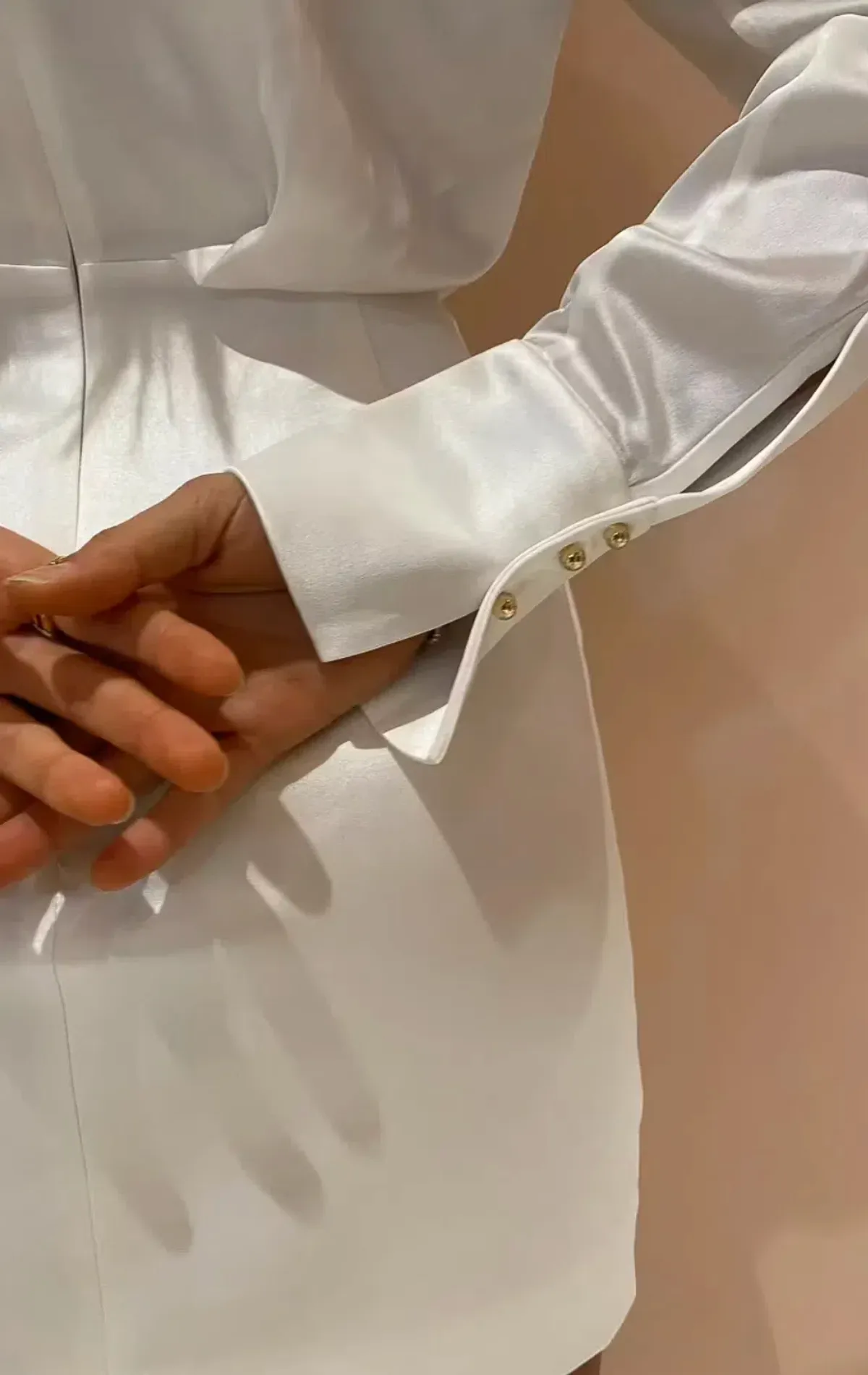 Acler Woodbine Mini  Dress in White Size AU 10 - Image 3