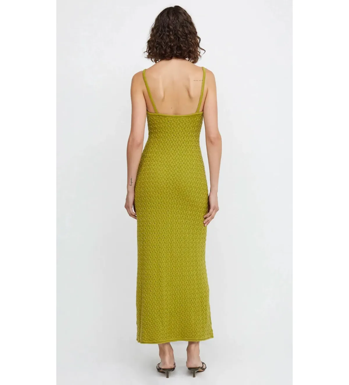 Bec and Bridge Effie Knit Key Maxi Dress in Fern Green Size 10 - Image 2