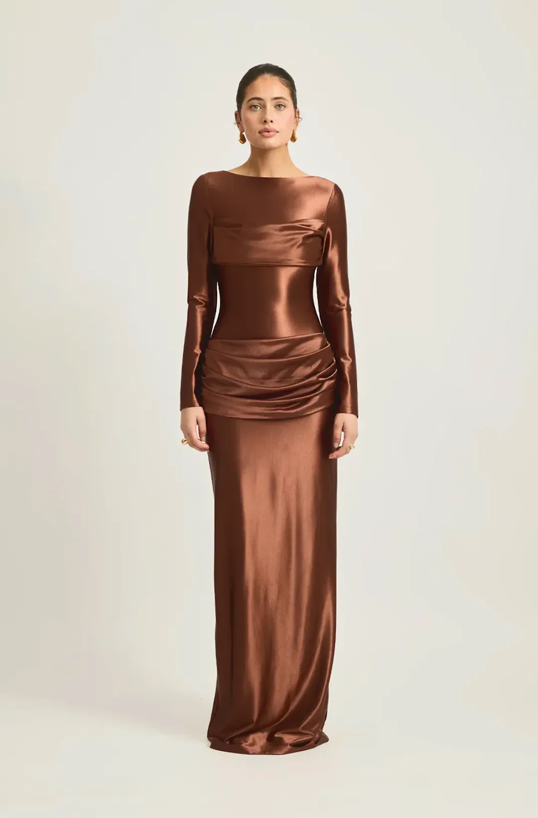 Tojha Adleigh Maxi Dress Sierra Size 10 for rent on The Volte - main image