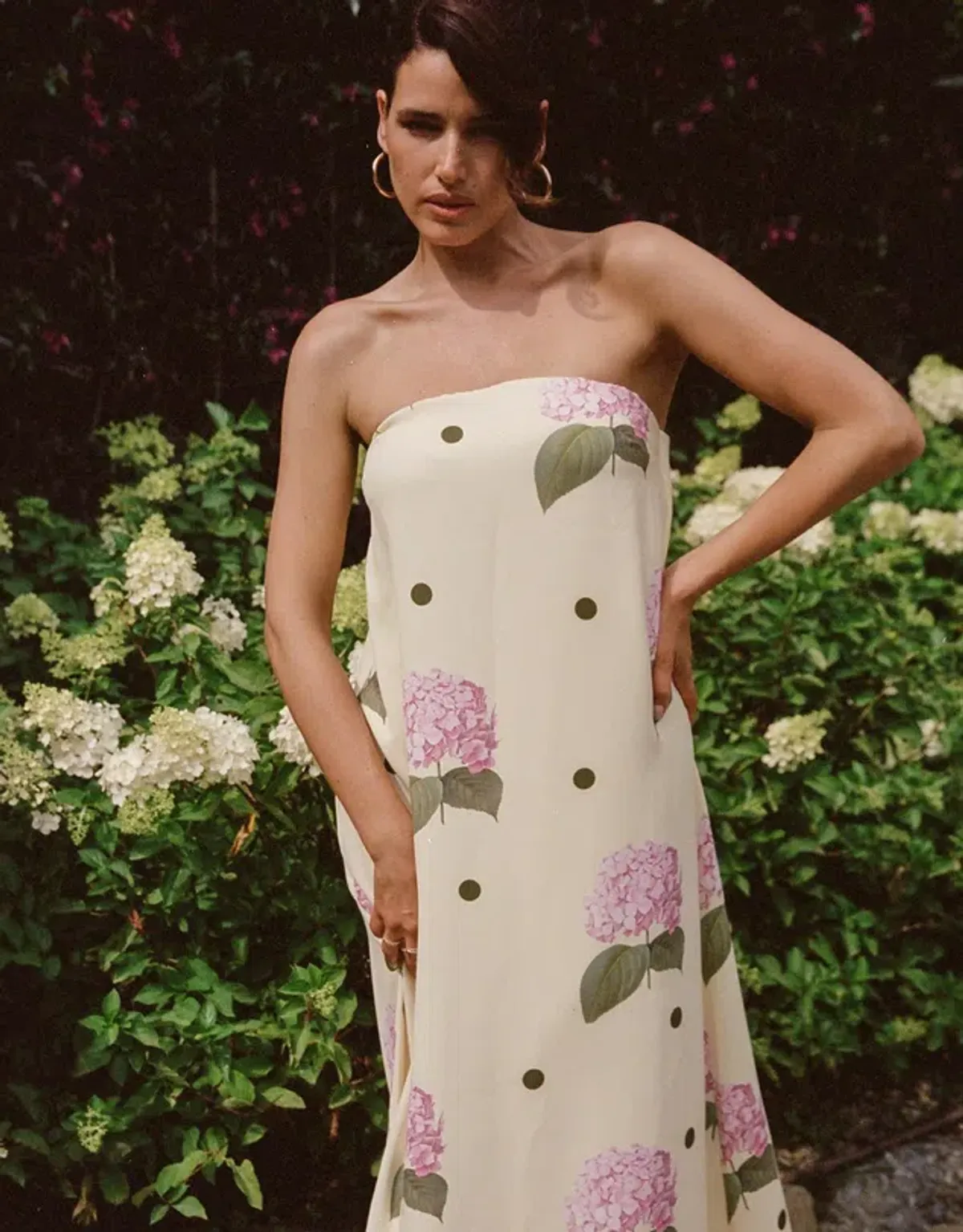 Palm Noosa Alessia Midi Dress Portofino Polka Dot Print Size 10 - Image 3