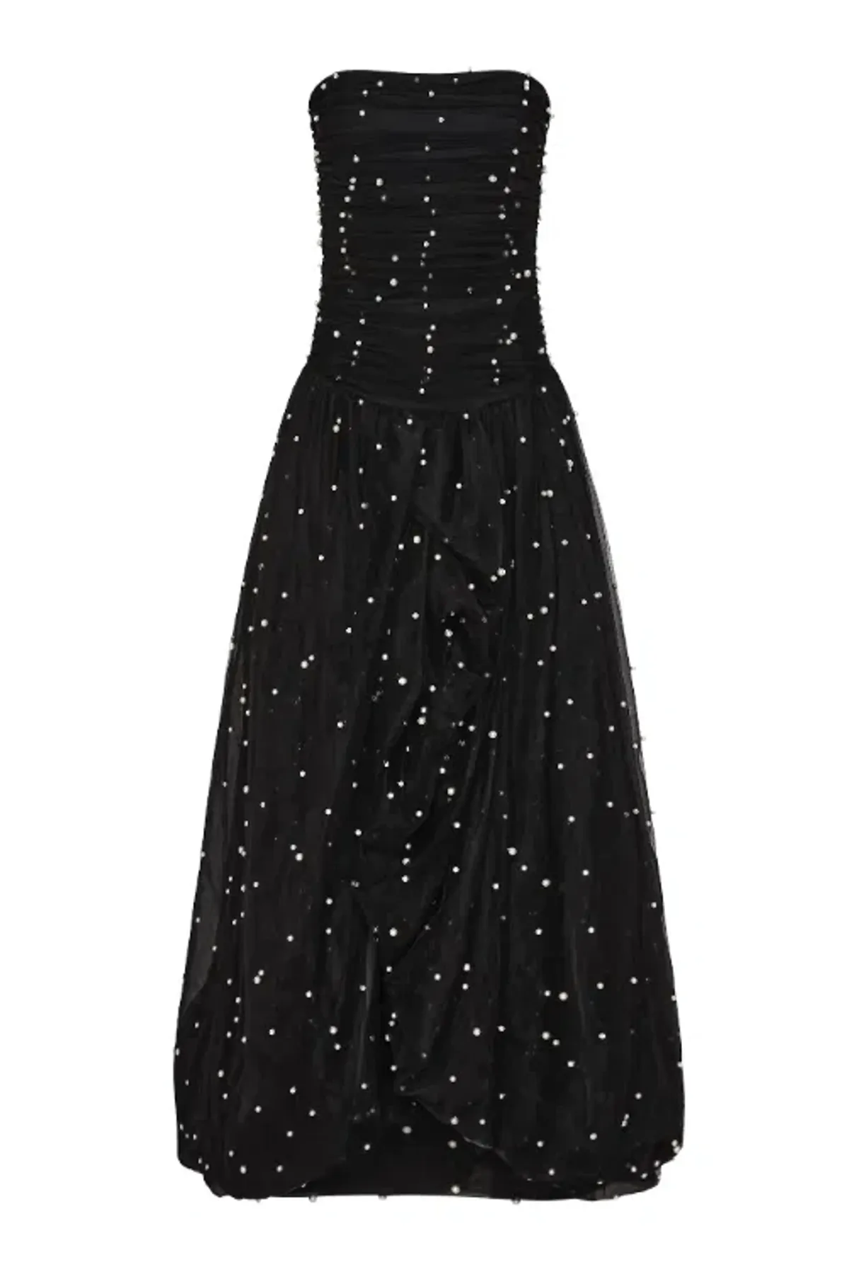 Aje Juniper Gown Black Size 6 - Image 8