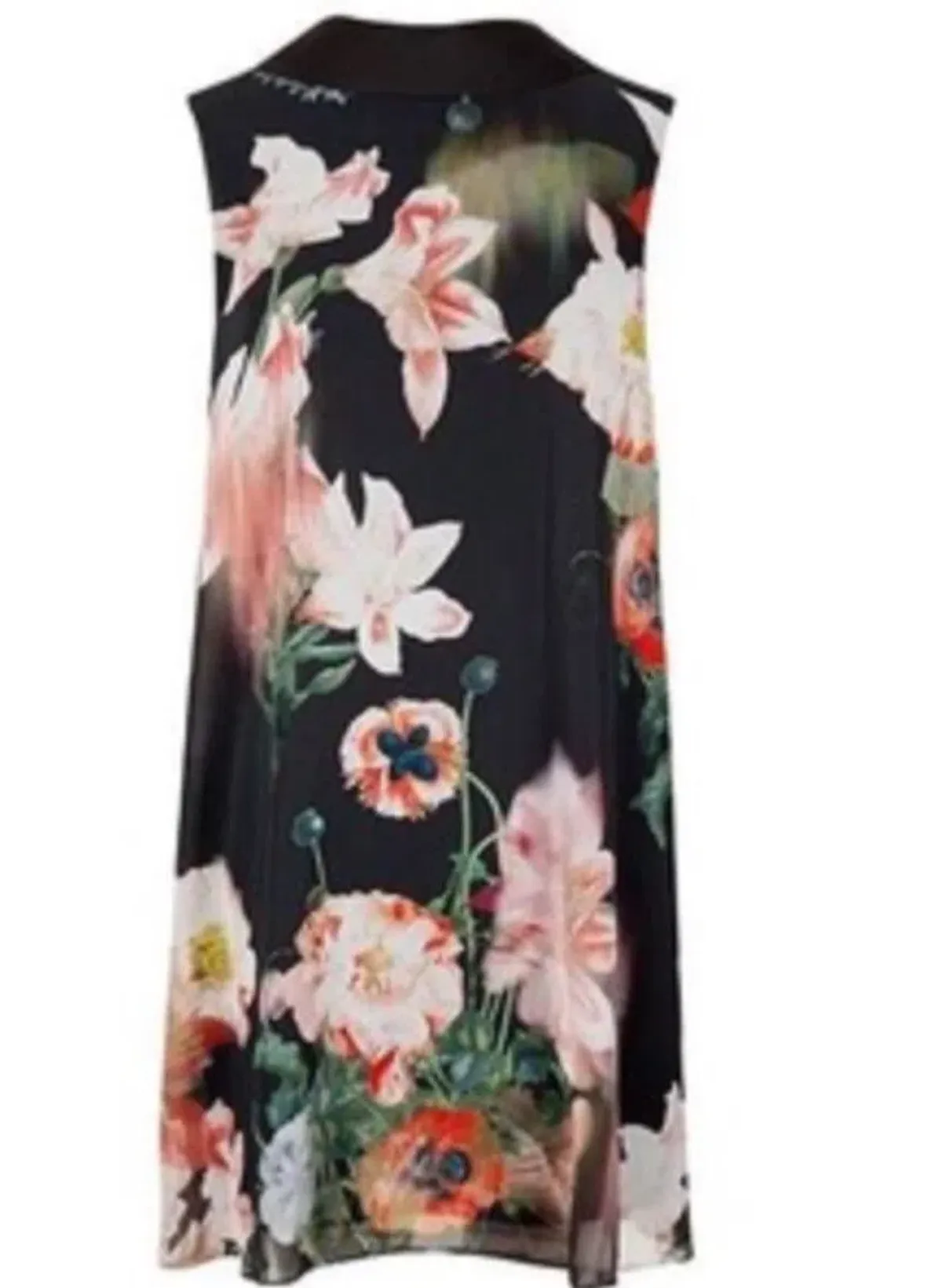 Ted Baker Georgah Opulent Bloom Floral Mini Dress Size 8 - Image 3