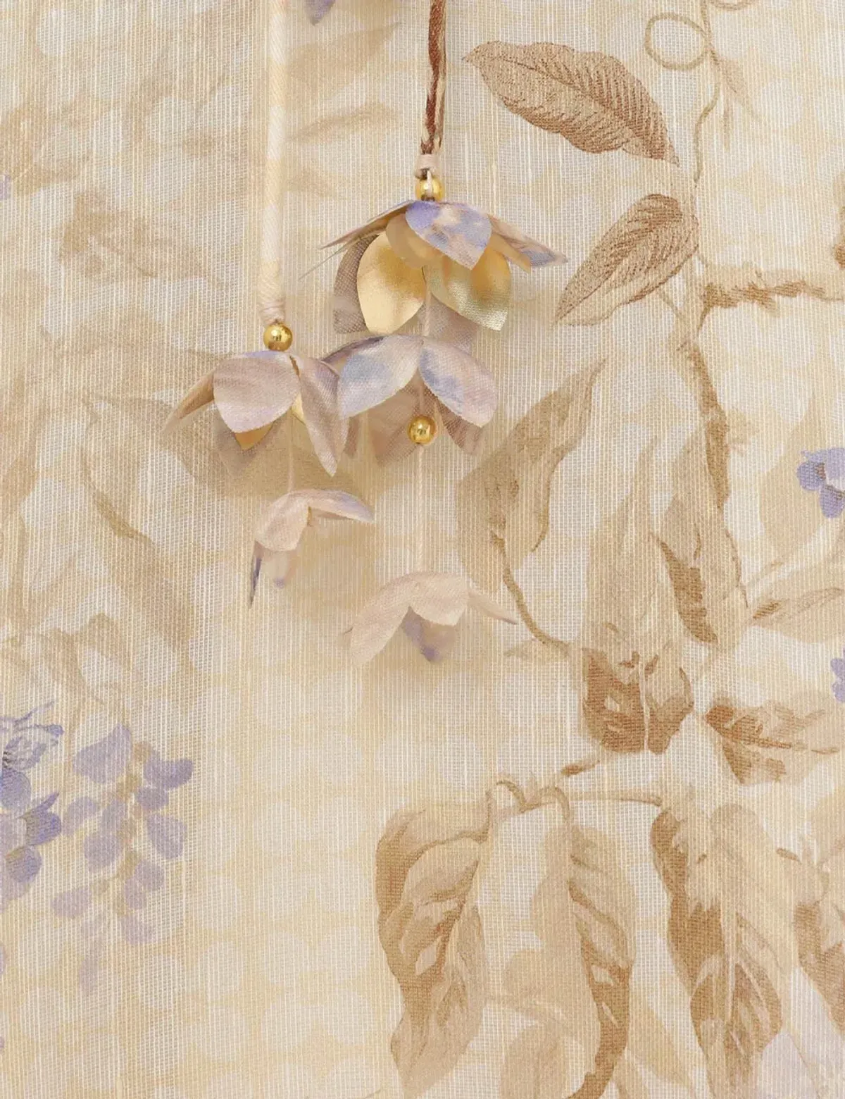 Zimmermann Dawning Picnic Dress Lilac Floral size 3 / AU10-12 - Image 4