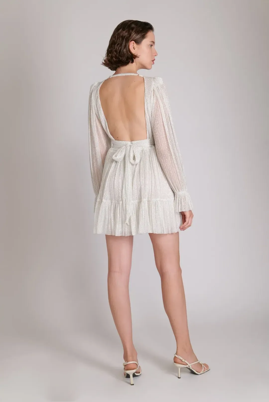 SABINA MUSAYEV Mars Dress in White Size 8/S for rent on The Volte - main image