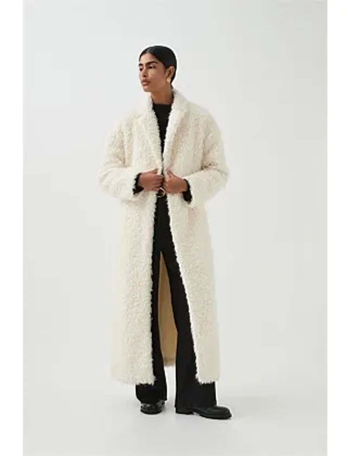 Aje Alpine Coat Ivory - Image 3