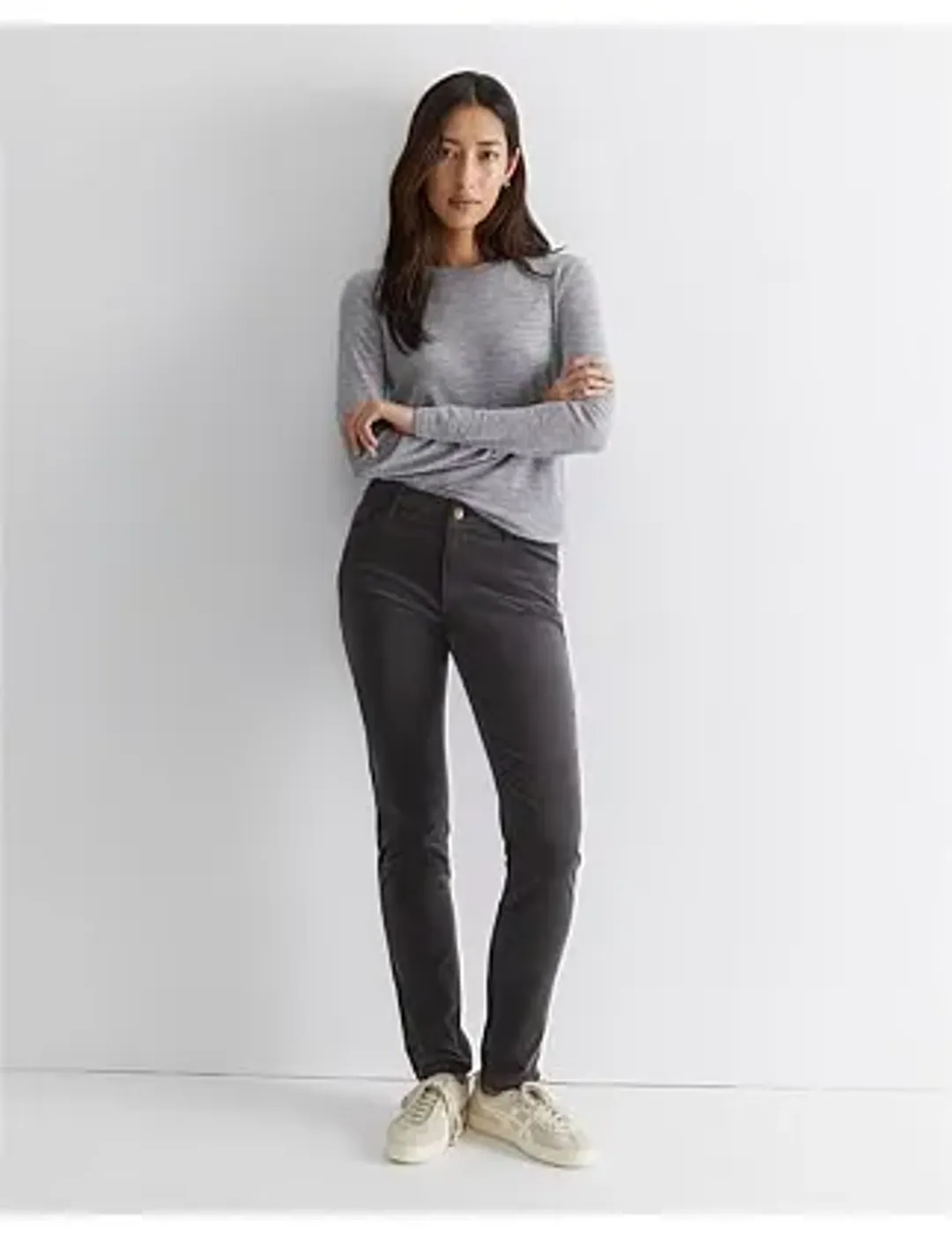 Sportscraft Cleo Velvet Pant Black Size 14 for rent on The Volte - main image