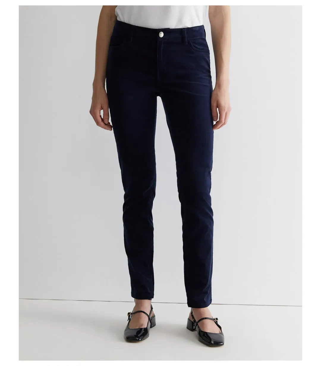 Sportscraft Cleo Velvet Pant Navy Size 14/L for rent on The Volte - main image