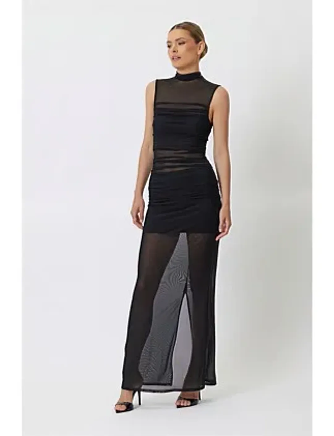 Bianca And Bridgett Ramona Maxi Dress in Black Size 10/L for rent on The Volte - main image