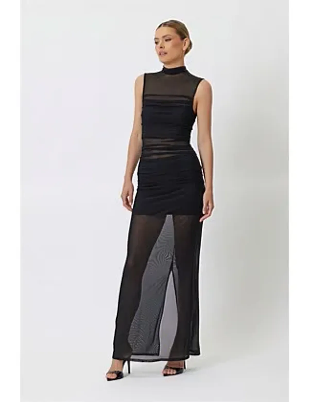 Bianca And Bridgett Ramona Maxi Dress in Black Size 10/L - Image 3