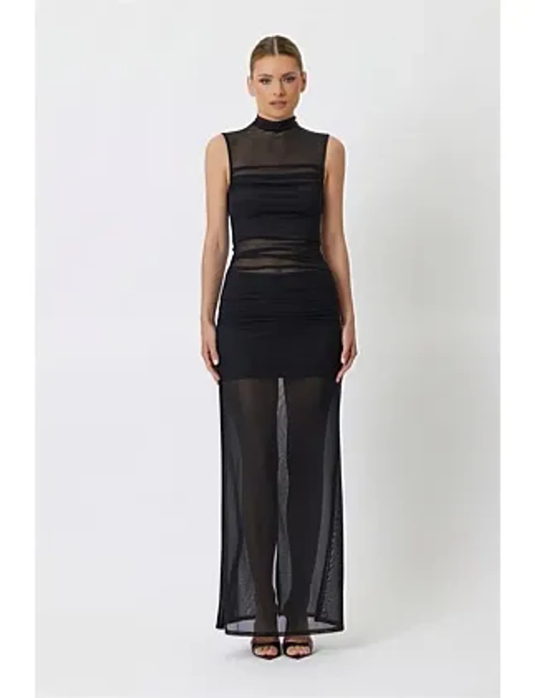 Bianca And Bridgett Ramona Maxi Dress in Black Size 10/L for rent on The Volte - main image
