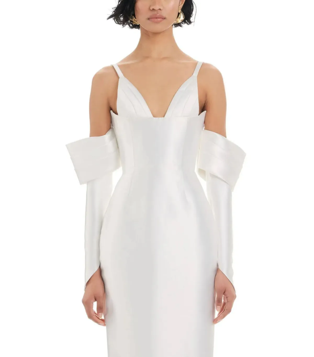 Eliya the Label Annalise Midi Dress in White Size S / AU 8 - Image 4