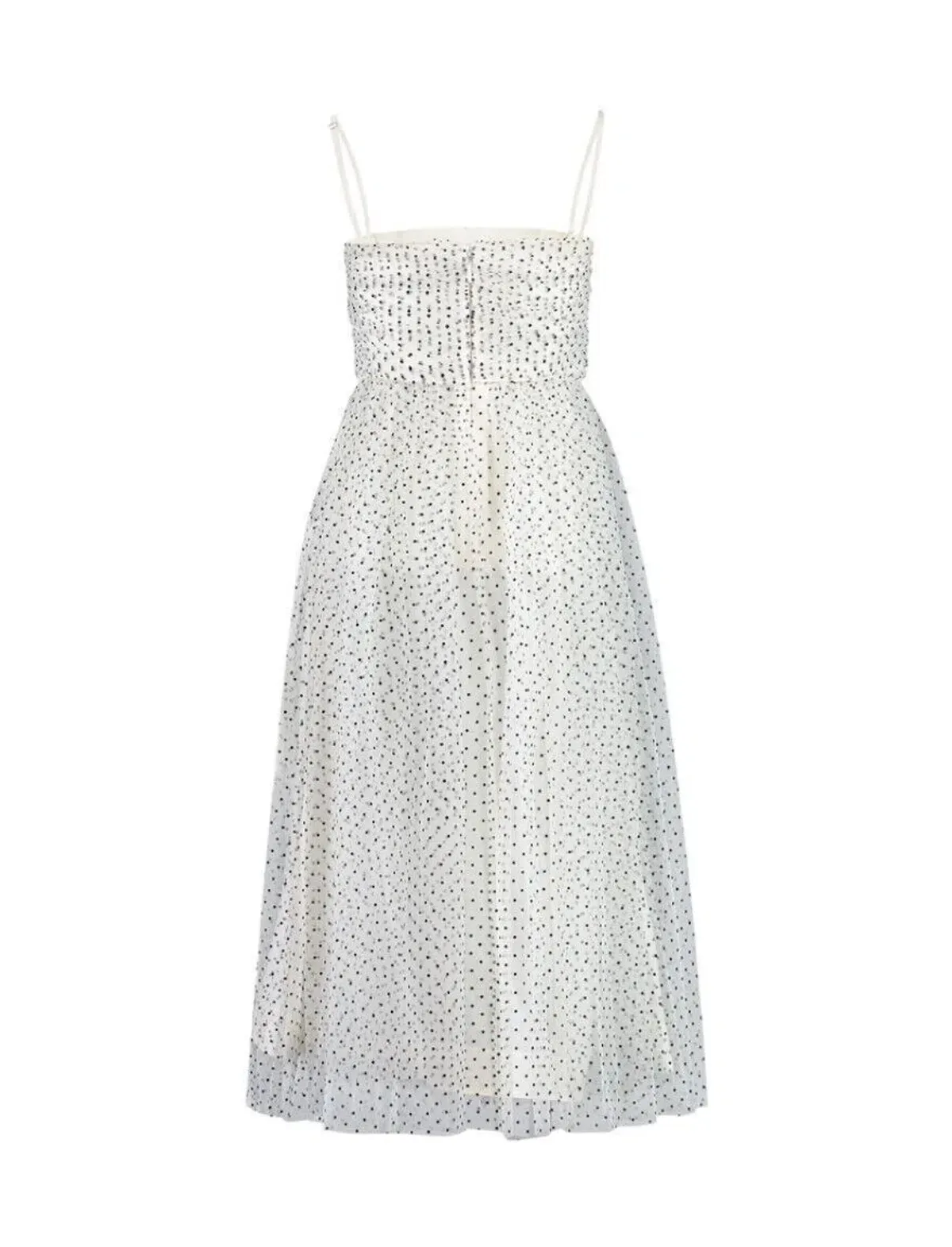 Zimmermann Tulle Midi Dress White Size 3 / AU 14 - Image 4