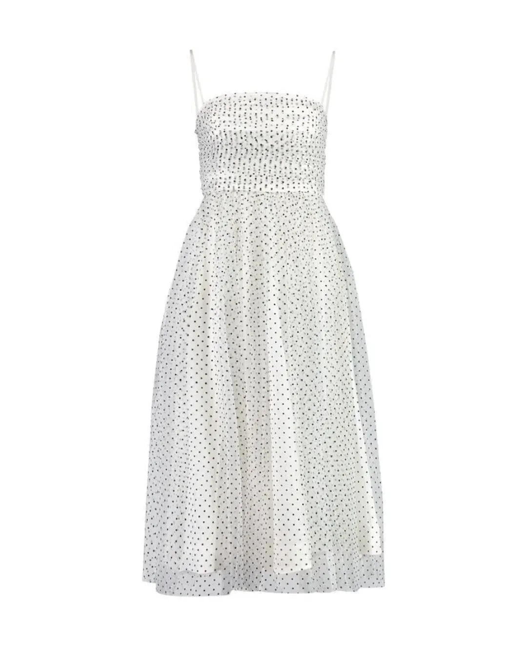 Zimmermann Tulle Midi Dress White Size 3 / AU 14 for rent on The Volte - main image