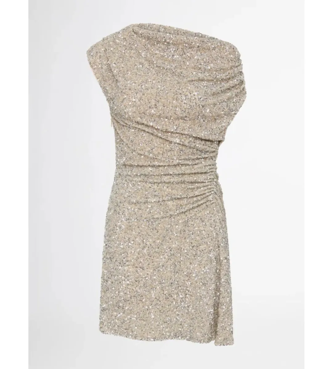 Sheike Glimmer Mini Dress Silver Size AU 14 for rent on The Volte - main image