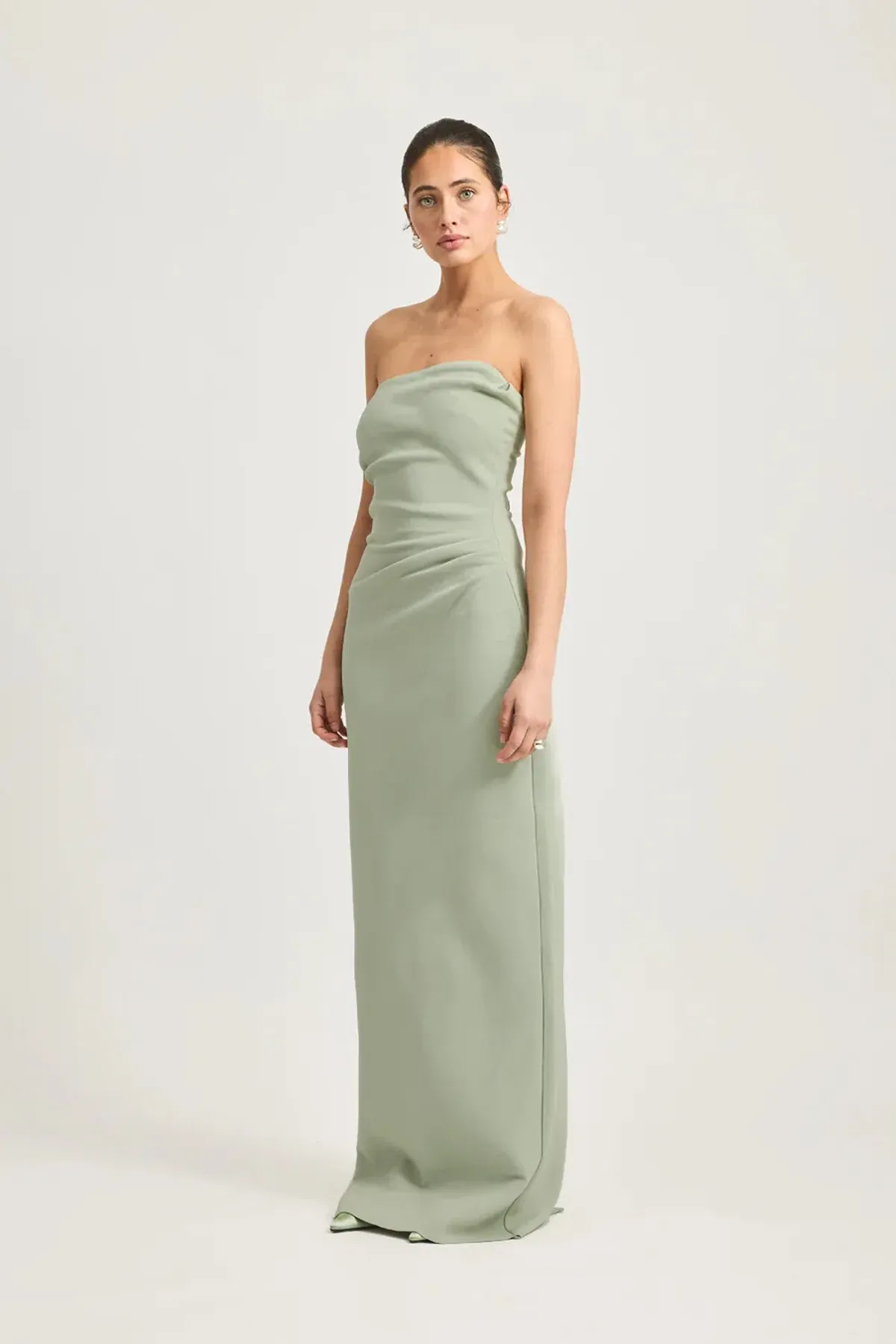 Tojha Desiree Maxi Dress Sage Size 6 - Image 2