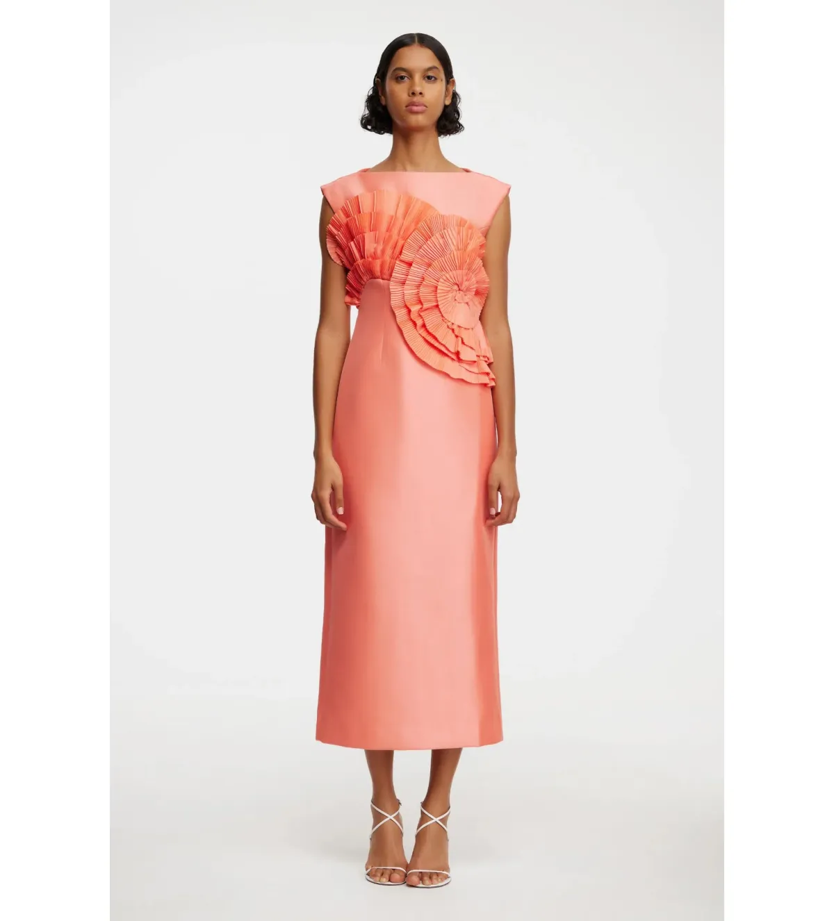 ACLER Glynde Midi Dress Hibiscus Pink Size 12 - Image 1