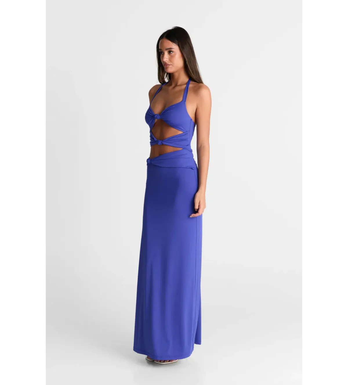 Sasha Therese Oralia Maxi Dress Cobalt Size M/AU 10 - Image 3