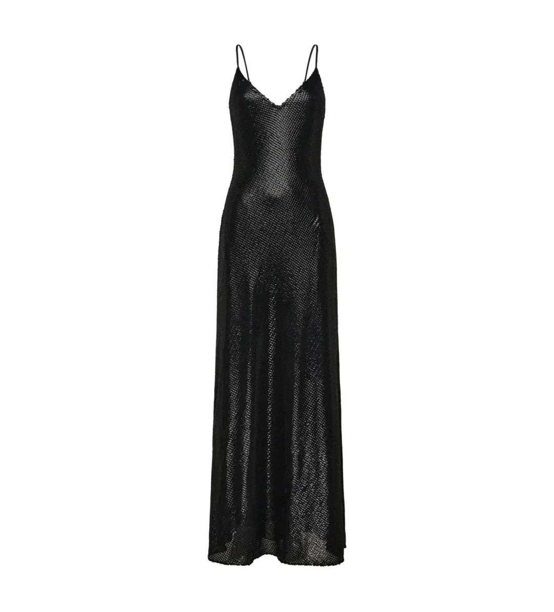  Manning Cartell Black High Voltage Slip Dress in Black Size AU 8 for rent on The Volte - main image