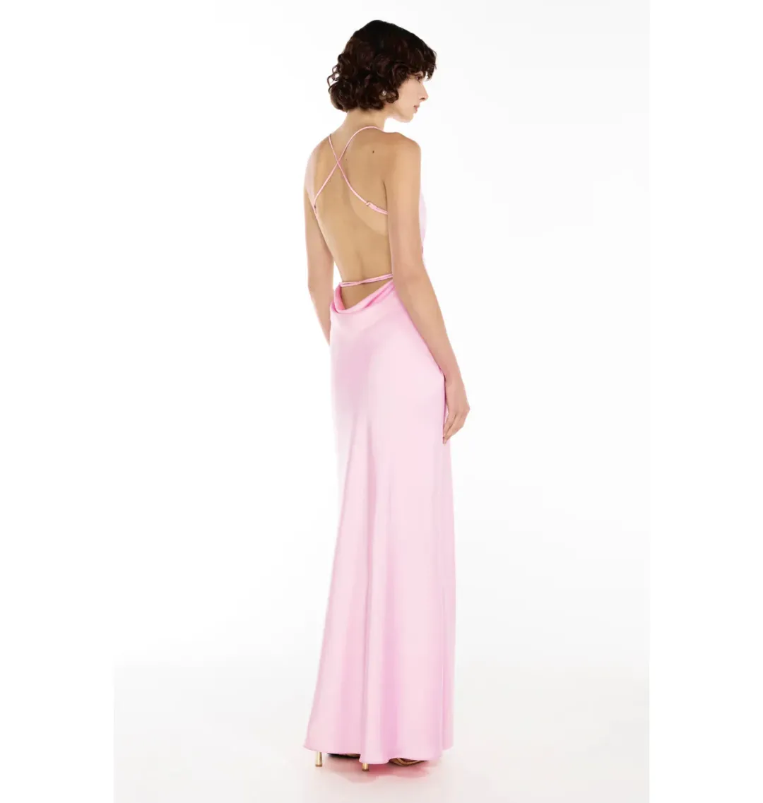 Manning Cartell Hydrangea Saturation Point Slip Maxi Dress Pink Size 10 for rent on The Volte - main image