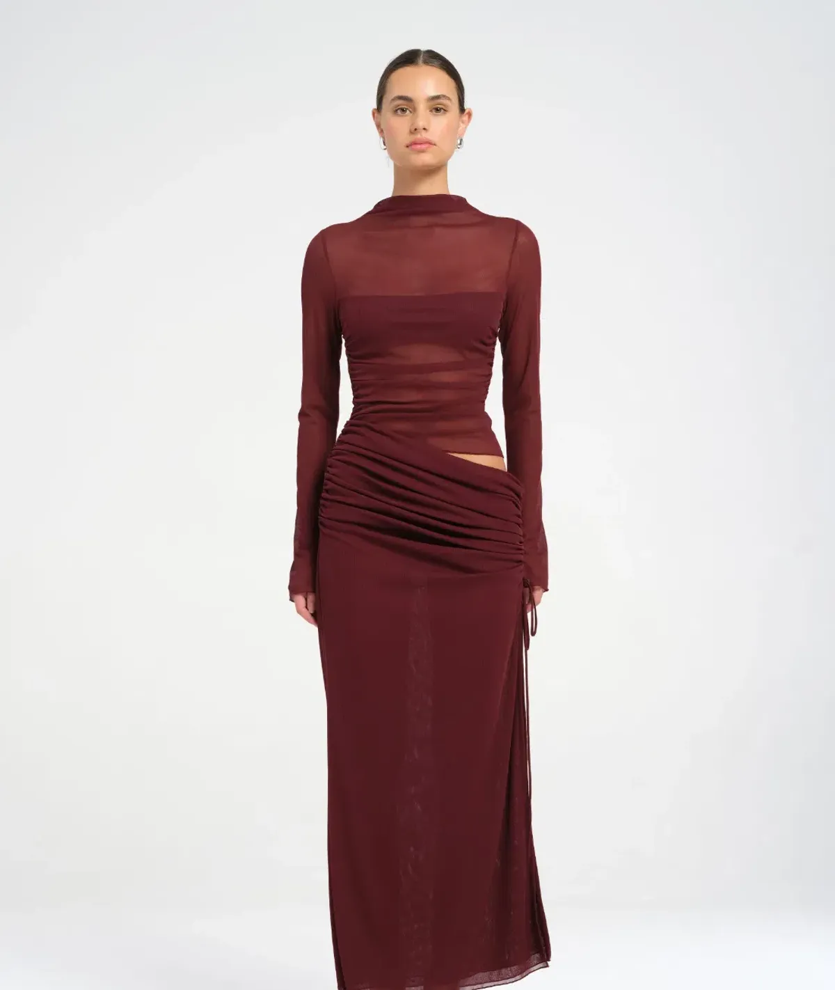 BENNI Mable Maxi Dress Plum Size S AU 8 - Image 1