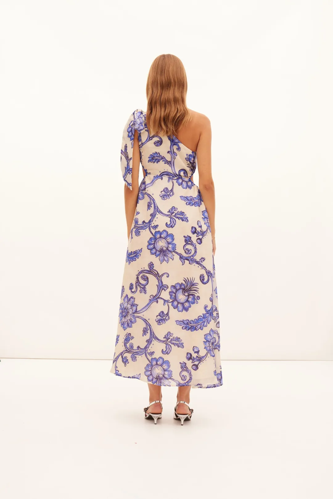 Kate Ford Bartley Tie Cut Gown for rent on The Volte - main image