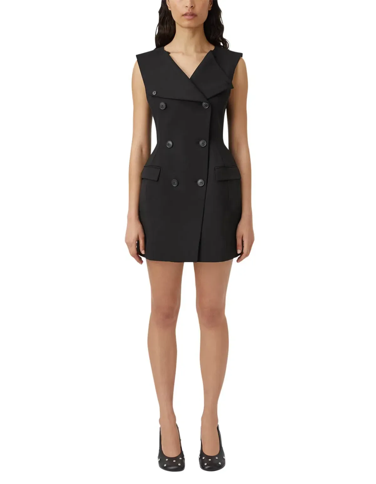 Camilla and Marc Dusk Mini Dress Black Size 6/XS - Image 2