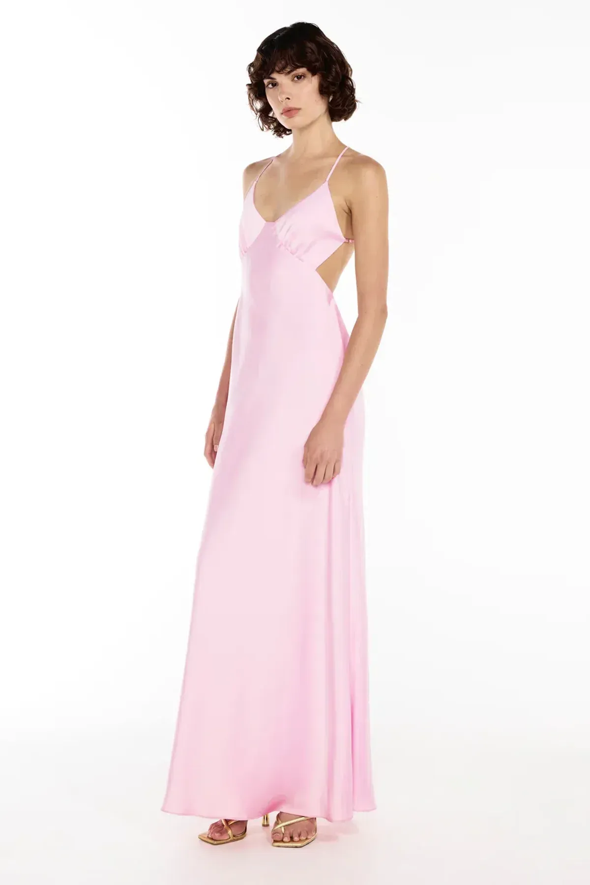 Manning Cartell Hydrangea Saturation Point Slip Dress in Pink Size 8 - Image 2