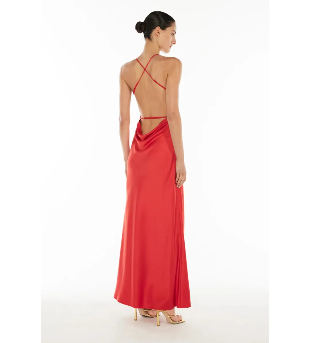Manning Cartell Saturation Point Slip Dress in Red Size 6 for rent on The Volte - main image
