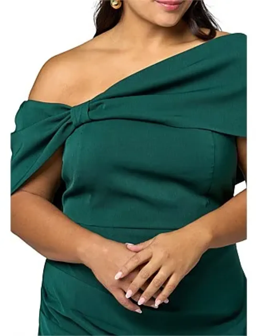 Curve Project Pink Dusk Damn Fine Maxi Dress Green Size 14 for rent on The Volte - main image