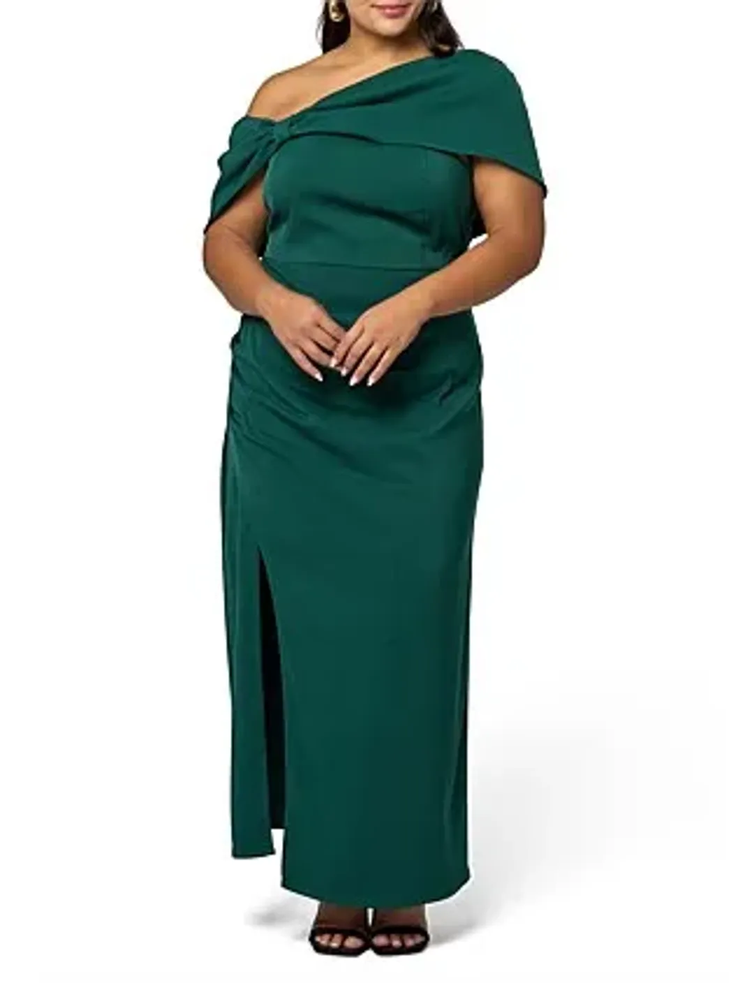 Curve Project Pink Dusk Damn Fine Maxi Dress Green Size 14 for rent on The Volte - main image