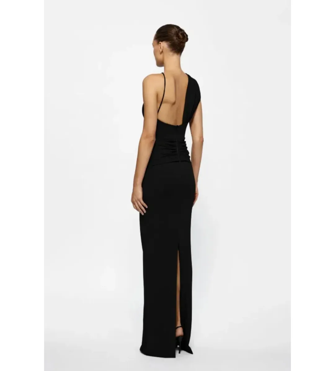 Effie Kats Greer Gown Black Size 12 for rent on The Volte - main image