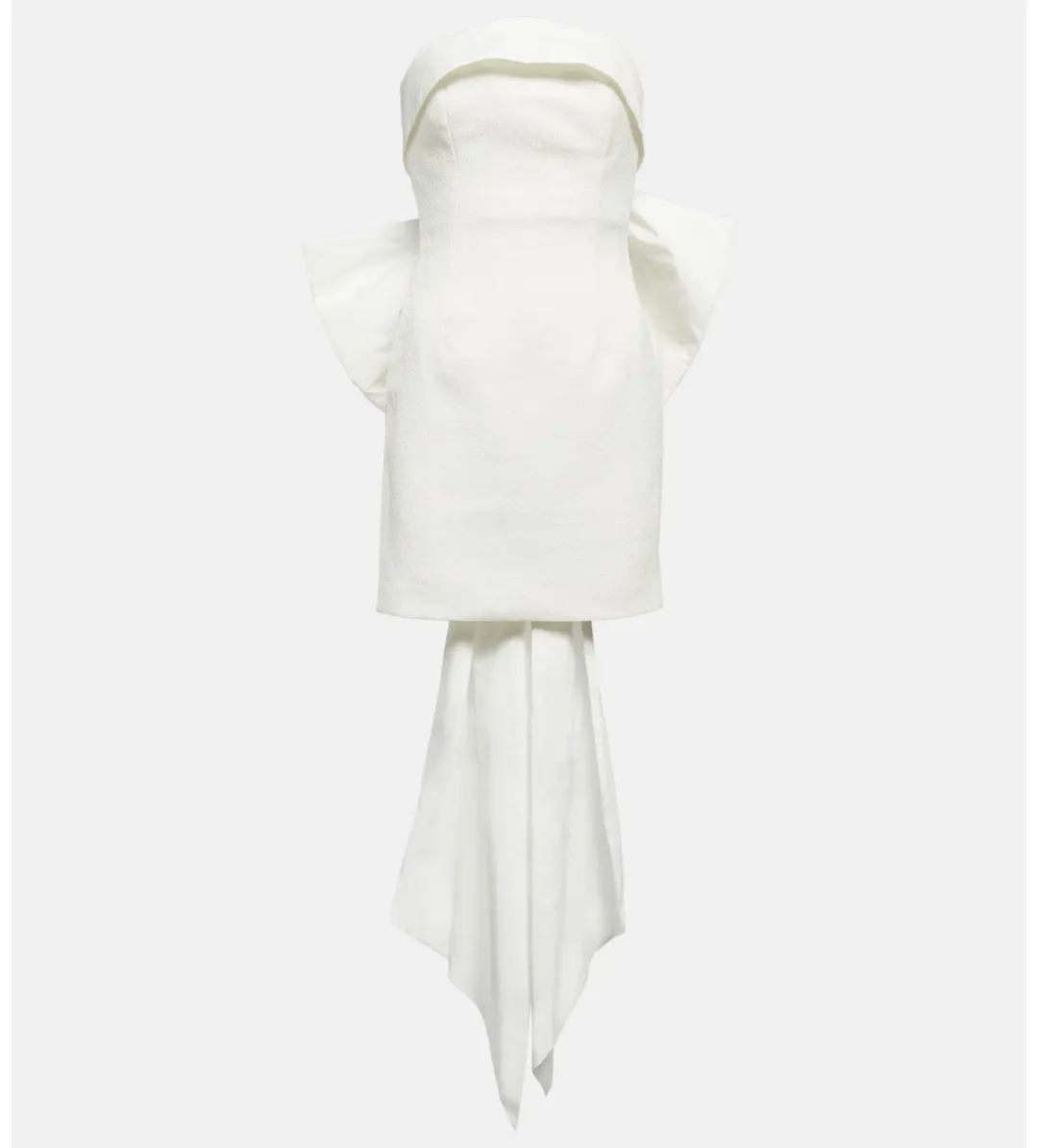 Rebecca Vallance Madeline Mini Dress Ivory Size AU 12 for rent on The Volte - main image