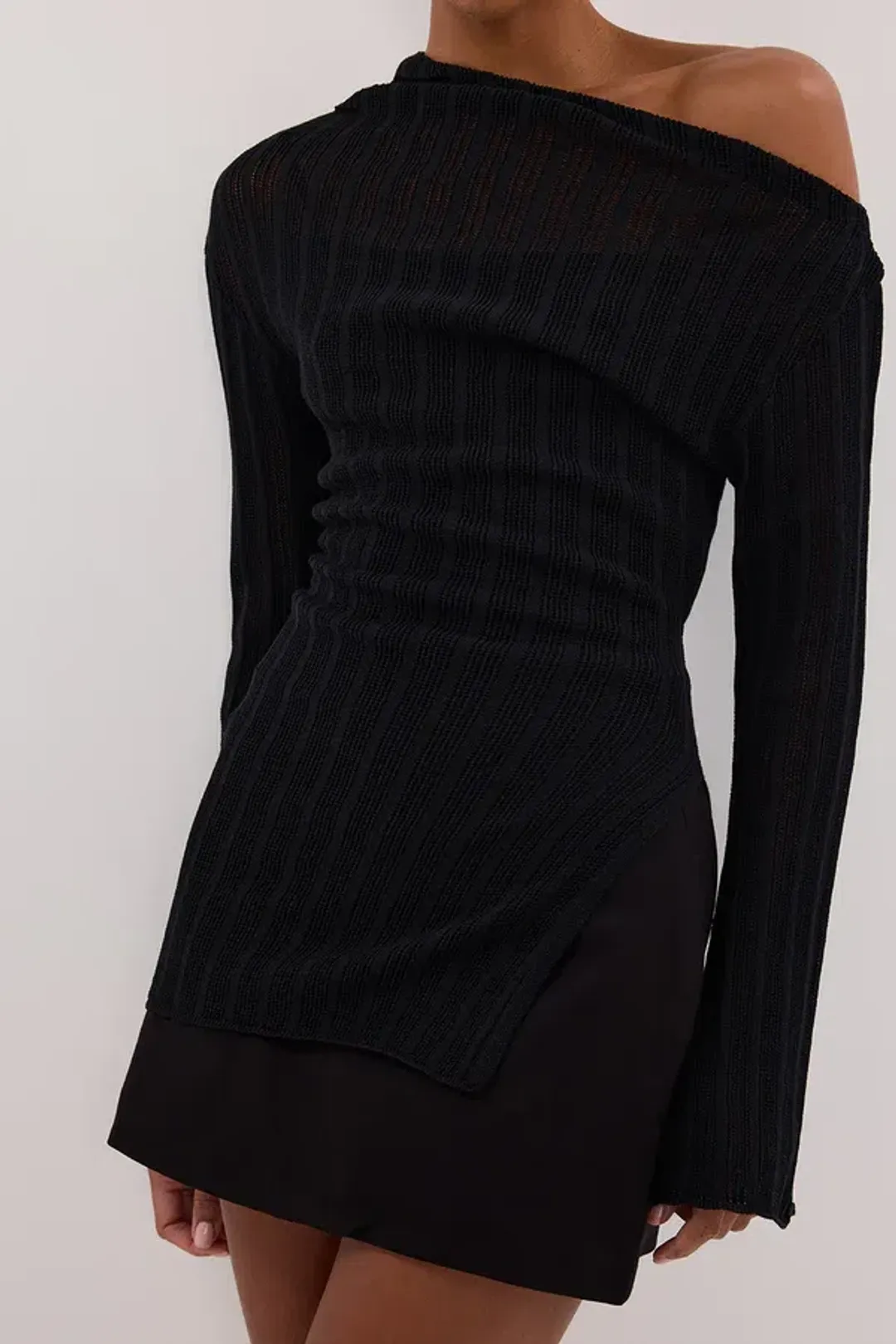 Dissh Soho Skort  Black Size 10 for rent on The Volte - main image