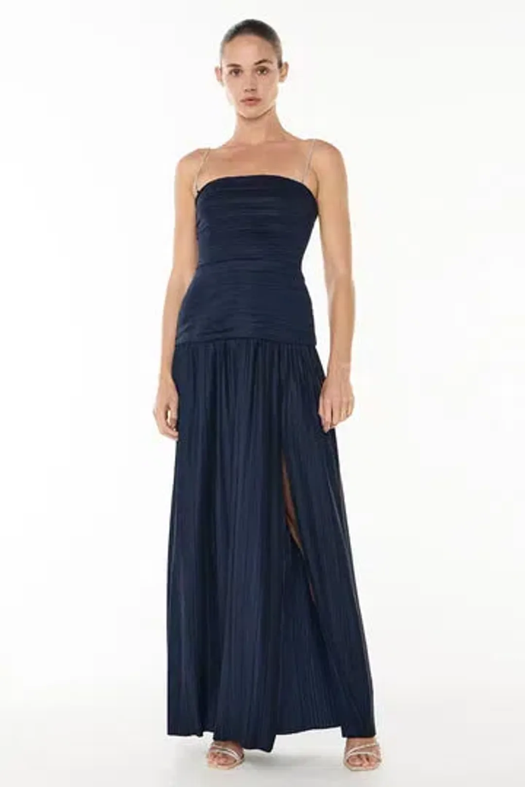 Manning Cartell Navy Royal Debut Dress Size AU 8 for rent on The Volte - main image