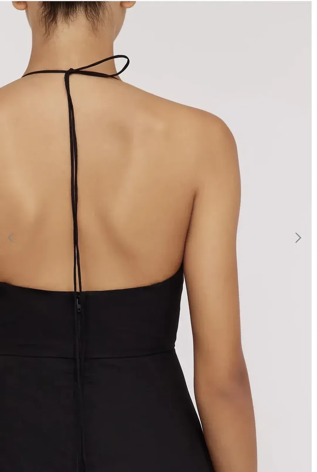 Scanlan Theodore Parachute Strappy Dress in Black Size AU 8 for rent on The Volte - main image