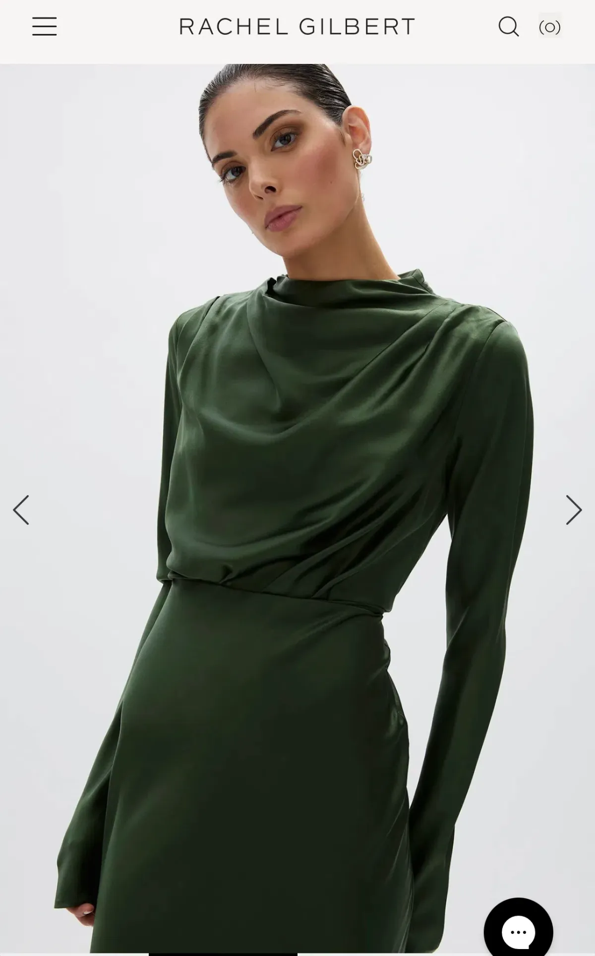 Rachel Gilbert Lucielle Gown Size 8 - Image 2