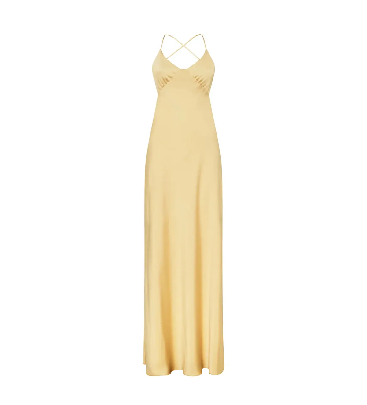 Manning Cartell Saturation Point Slip Dress Custard Size 8 - Image 5