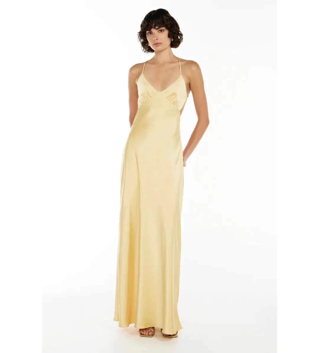 Manning Cartell Saturation Point Slip Dress Custard Size 8 for rent on The Volte - main image
