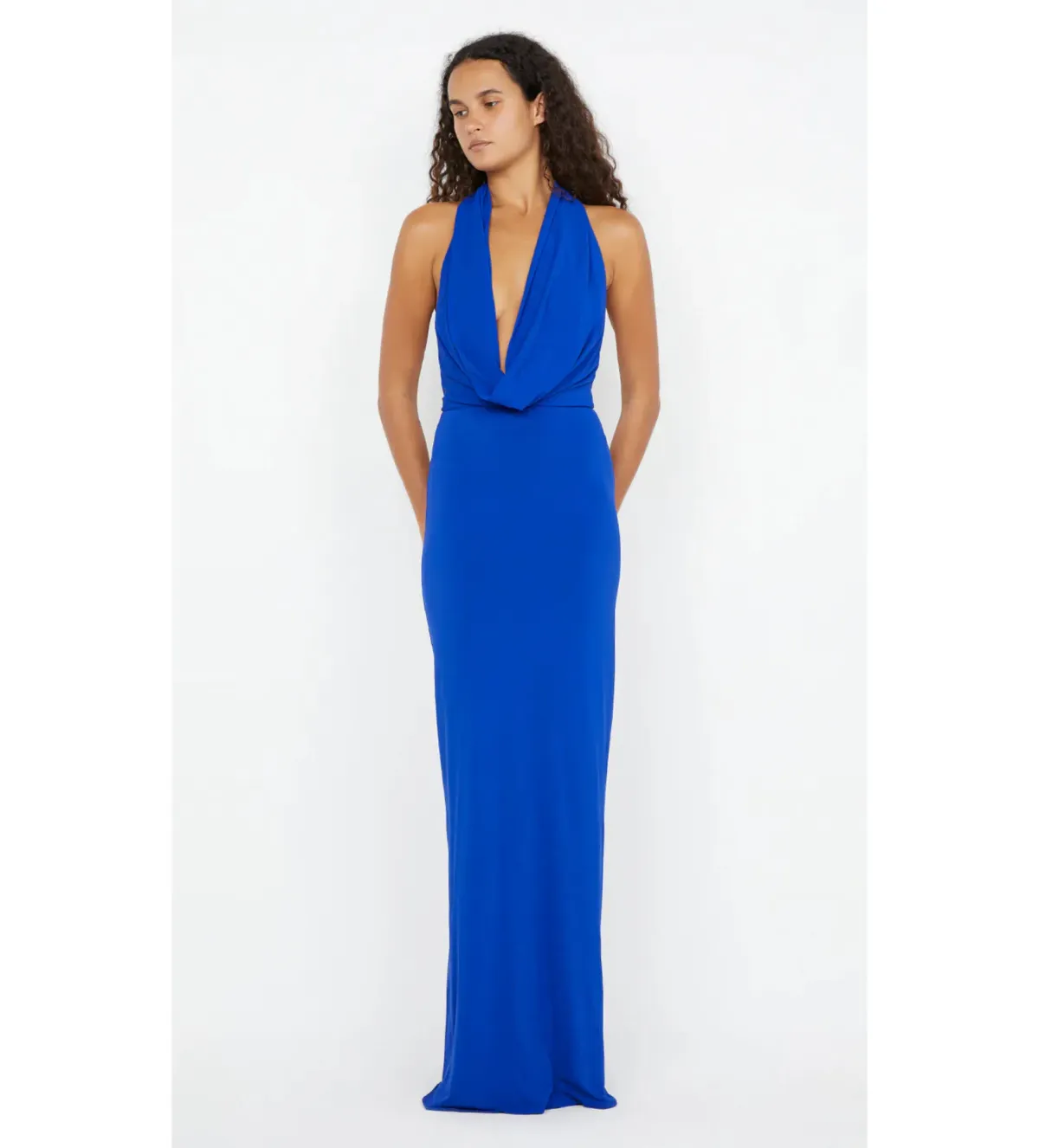 Bec  Bridge Ultramarine Nessie Maxi Dress In Blue Size AU 12 - Image 1