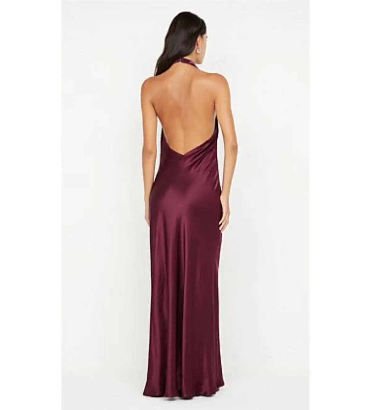 Bec and Bridge Elisia Wrap Maxi Dress in Plum Size AU 6 - Image 3